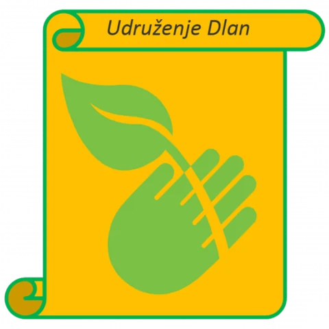 Logo — Kantonalno udruženje "Dlan"